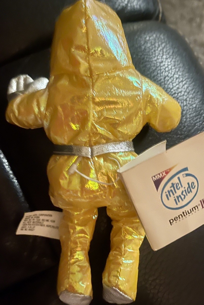 5 Intel Inside Mmx Pentium II Advertise Astronaut Plush Bunny