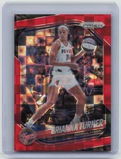 2025 Panini Prizm WNBA #105 Brianna Turner Red Pandora #/199 Indiana Fever