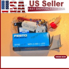 US FREE TAX New Festo MZH-3-M3-L-LED, 30192 Pneumatic Valve 30192 MZH-3-M3-L-LED