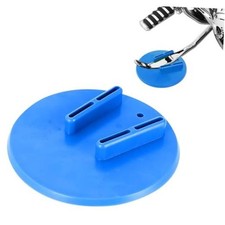 Motorcycle Kickstand Pad, Side Parking Plate Support for Motorcycles  Blue