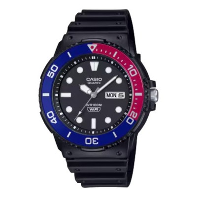 Casio Men s Black Analog Watch with Black Dial - MRW-230H-1E2VCF