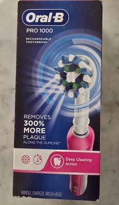 Oral-B Pro Limited Rechargeable Electric Toothbrush Pink