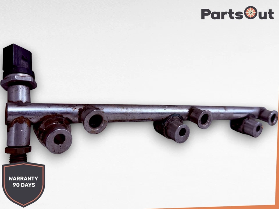 09-16 Porsche Cayenne 958 Audi S4 riel inyector de combustible inferior OEM Foto 2 de 4