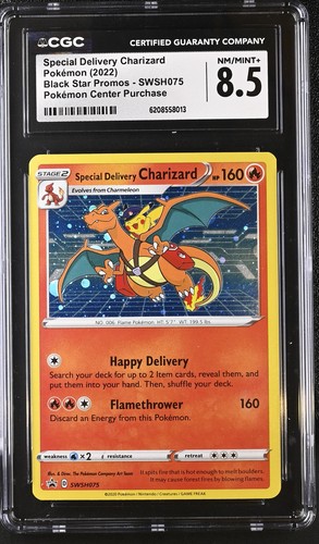 Special Delivery Charizard graded CGC 8.5 for sale on eBay