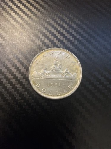 1951 Canada Silver Dollar — photo from the most recent tracked eBay sale