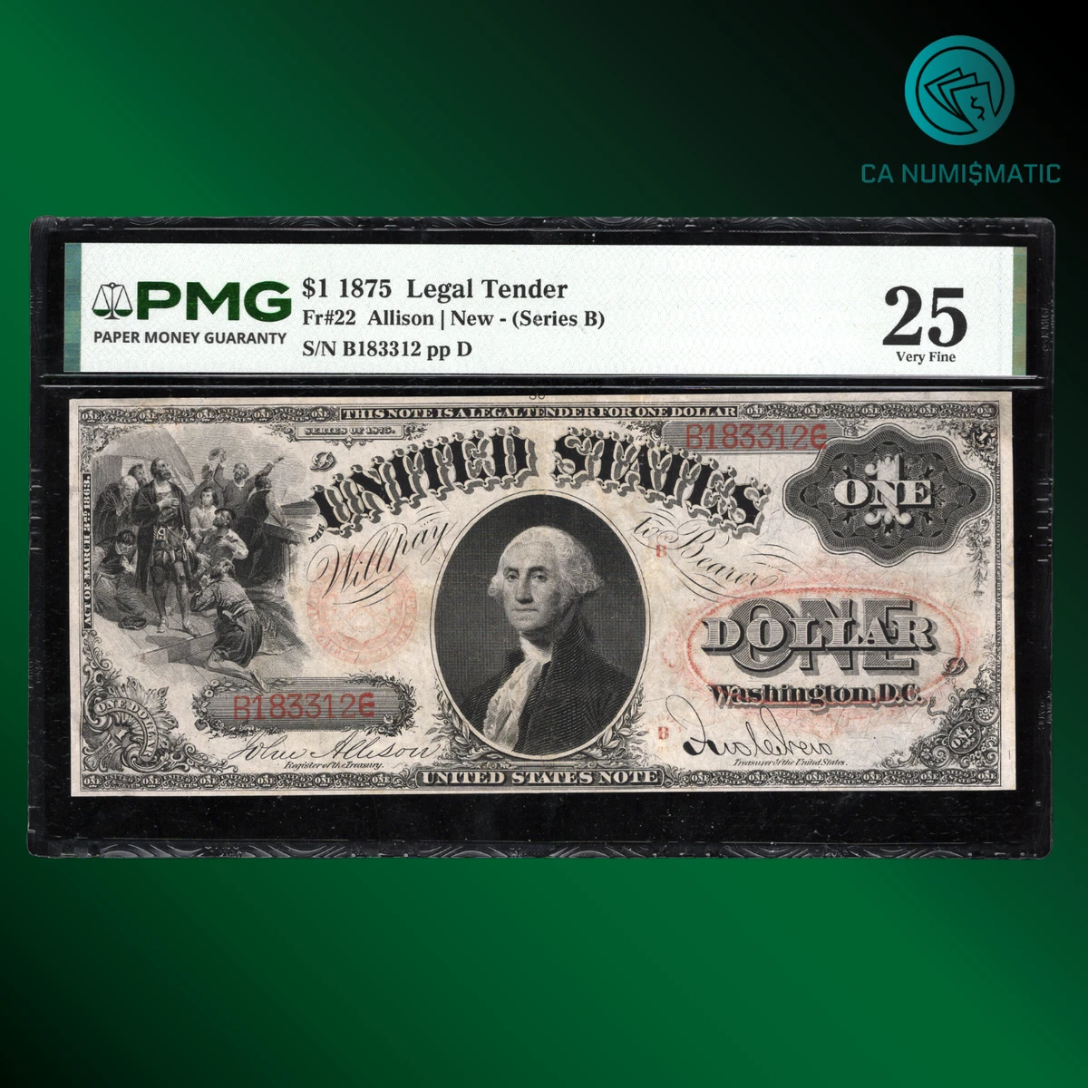 1875 Year United States Large Size Notes for sale | eBay