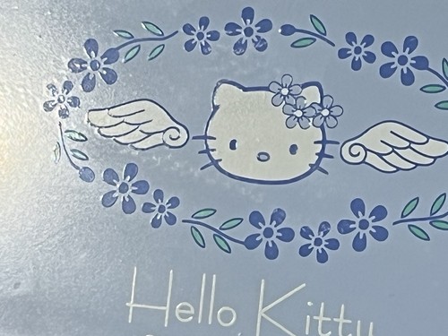 Sanrio - Hello Kitty - Blue Angel Slim Metal Tin Name Business Card Case - 2000 - Picture 4 of 4