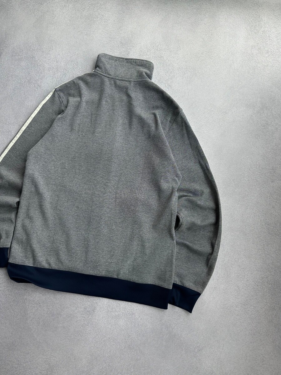 VTG Adidas Firebird Striped Grey Track Jacket Size M | eBay