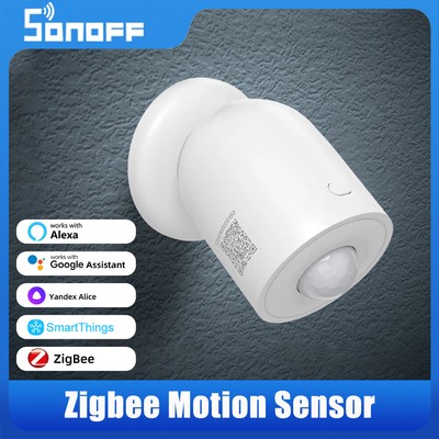 SONOFF SNZB-03P Zigbee Pir Motion Sensor Light Detection Home Security Automatio