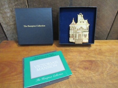 Doll Houses of the World Christmas Ornament-VICTORIAN MANSION-Hampton Collection