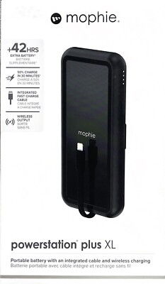 Mophie Powerstation Plus Wireless Charger 8K Black