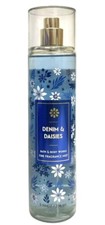 Bath  and Body Works DENIM  DAISIES Fine Fragrance Mist Spray 8 oz