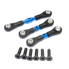 NEW GPM Alum Completed Tie Rod Blue w/Screws Tamiya TT-01 TT-01D FREE US SHIP