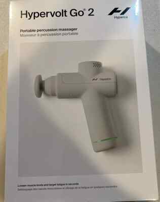 Hyperice Hypervolt GO 2 Handheld Percussion Body Massage Device 3 Speed New