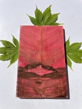 Book Matched Stabilized Spalted Maple Knife Scales Pistol Grips NEW COLOR SERIES