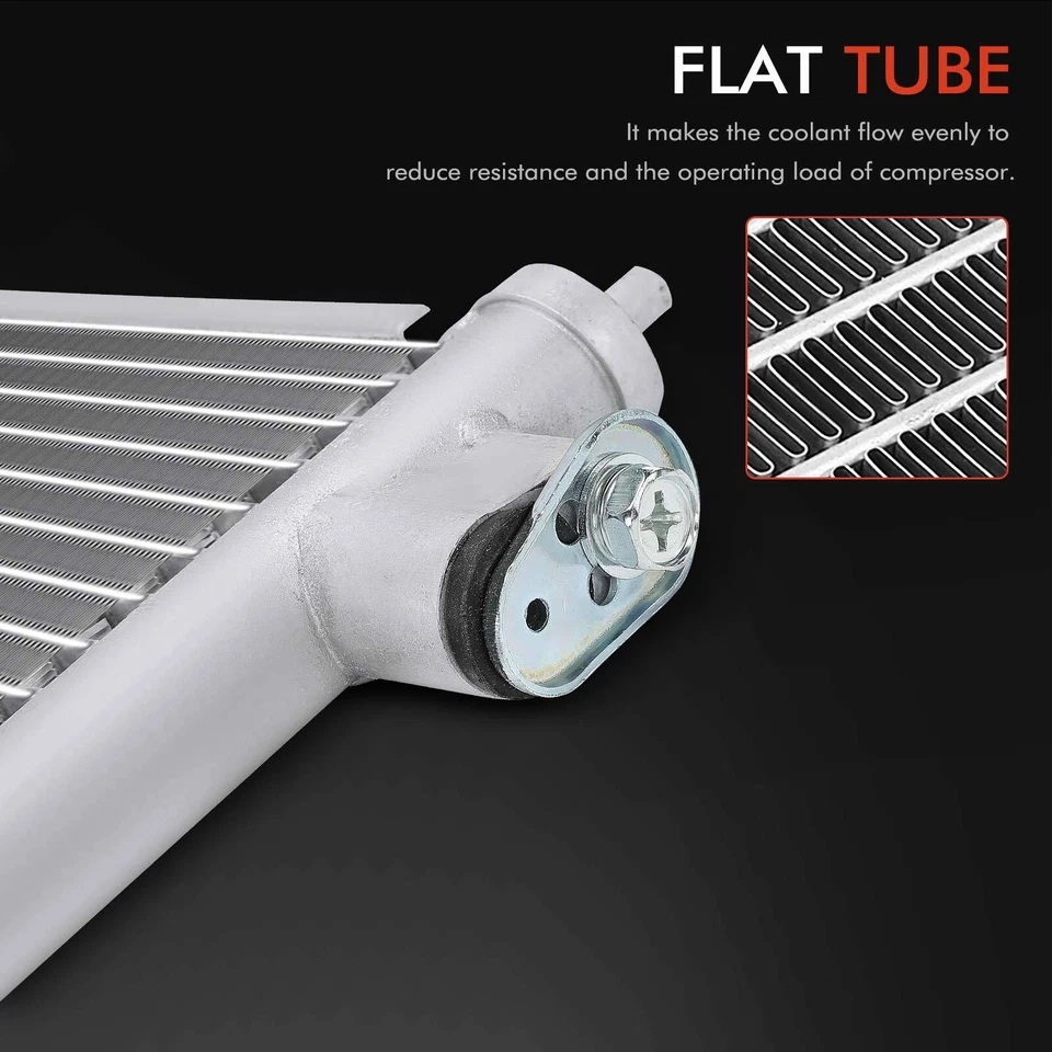 1x Condensador de aire acondicionado sin soporte para International Harvester 8600 TranStar 2011-2013 Foto 3 de 4