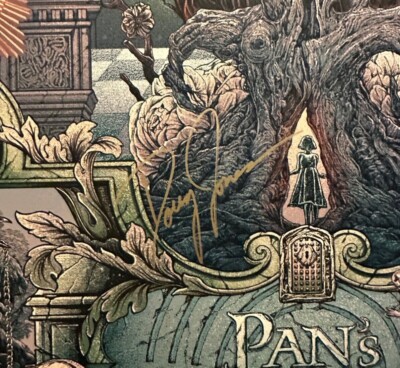 PAN'S LABYRINTH Poster Print - SIGNED DOUG JONES - Ananphada - Del