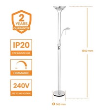 MARCUS Floor Lamp Mother and Child Double Dimmer for Living Room 180cm