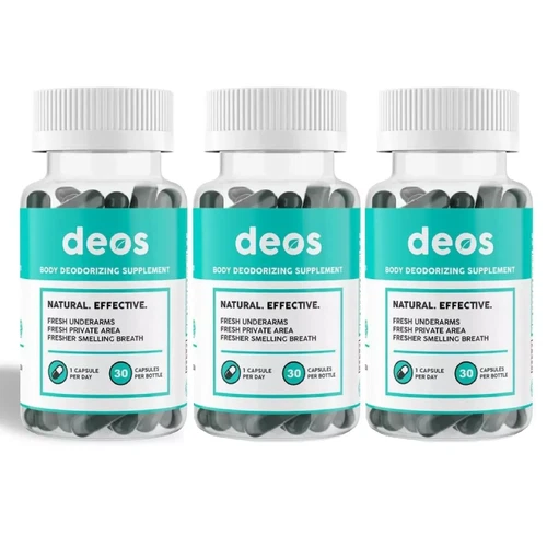 1-3er Pack DEOS Internal Deodorant Supplement - Ganzkörper Deodorizer - Bild 13 von 15