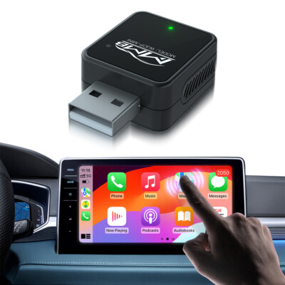 Mini Wireless Apple Carplay Dongle for iPhone, Carplay Ai Box, Wired to Wireless