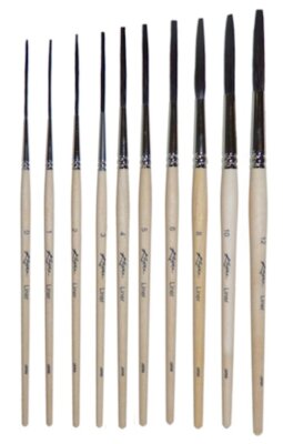 Kafka Signwriter Series Liner Pinstriping Paint Brush Any Size OR Set of Ten