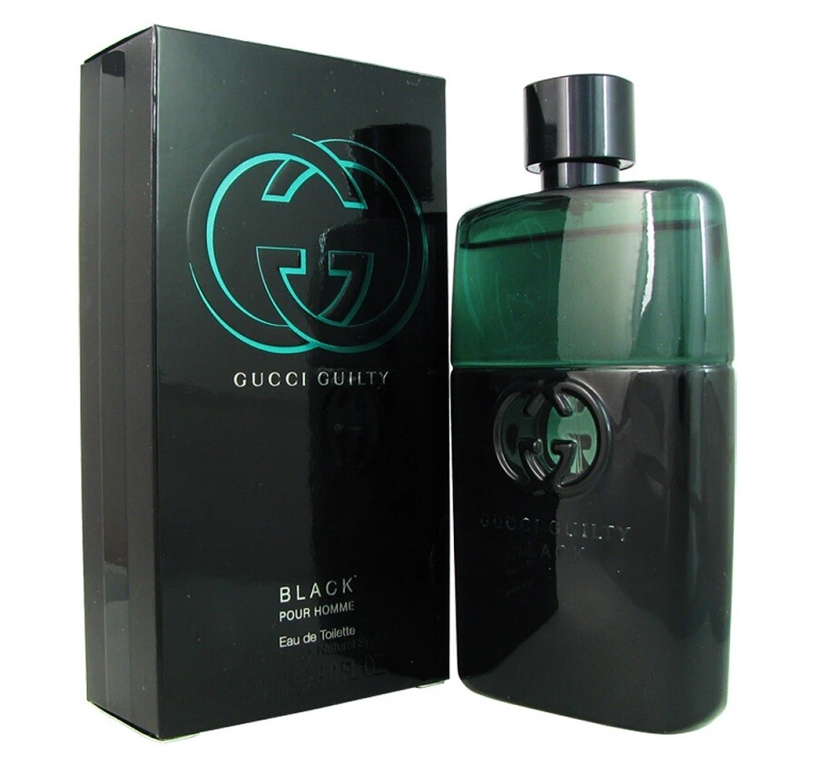 Gucci Guilty Black Pour Homme Men 3.0 3 oz 90 ml Eau De Toilette