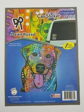 Lab Labrador Dog Lover MultiColor Car Office Laptop Outdoor Vinyl Sticker Russo