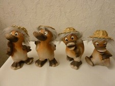 Gilde Keramik Figuren Enten HUTENTE, 10-12 cm  in 4 Ausführungen bitte auswählen