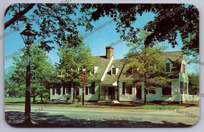 Vintage Postcard Chowning's Tavern Williamsburg Virginia Prerevolutionary Hostel