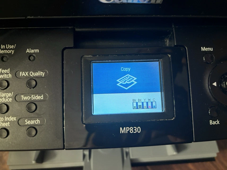 Canon PIXMA MP830 All-In-One Inkjet Printer Fax W/ Ink -Tested - Image 4 of 4