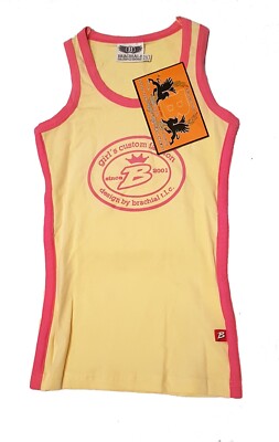 Brachial Damen Tank Top Core S creme/pink