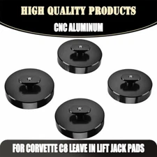 Leave In Lift Jack Pads Jacking Pucks Aluminum For Corvette C5 C6 C7 C8 20-2023