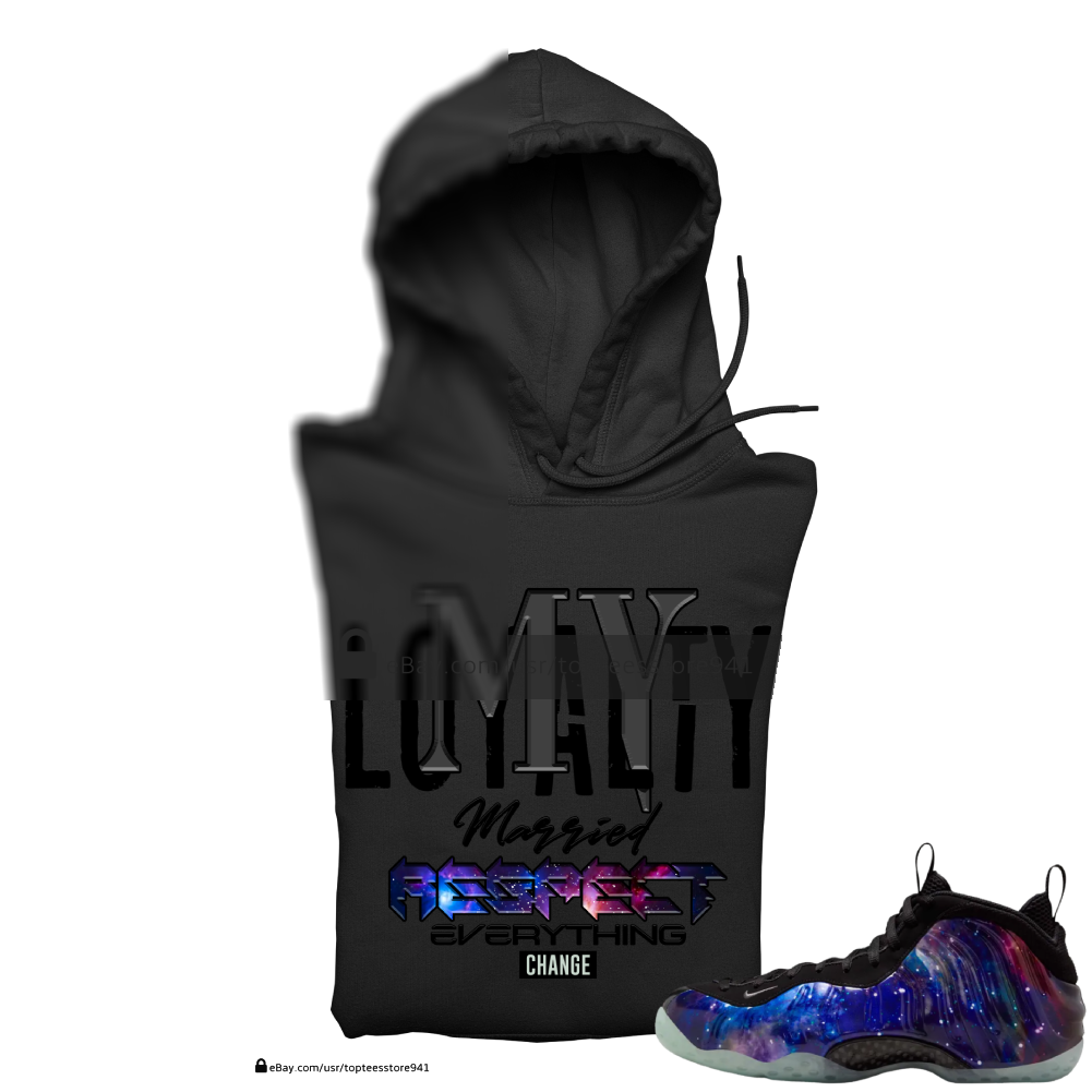 Galaxy foams with matching jacket Jacket To Match Foamposite GALAXY All Star Foams | Crest  main image 3