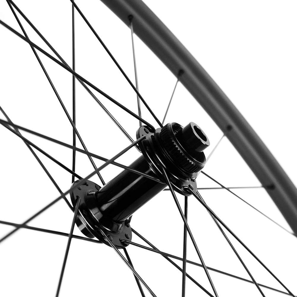 12x100/142mm Center Lock Disc Wheelset 700C Tubeless Ready