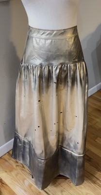 Lucky & Blessed Metallic Skirt Sz M