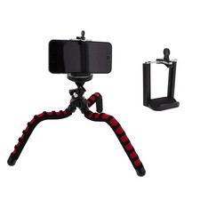 9 inch Flexible Grippy Spider Octopus Tripod w/ Smart Cell Phone Holder, US sell