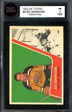 1963-64 Topps Hockey Cards 18