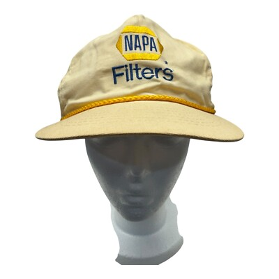#ad NAPA Auto Parts Filters Logo Mesh Snapback Trucker Hat Adjustable Cap $11.95
