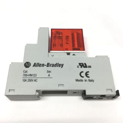 Allen Bradley 700-HPSXZ24 Safety Relay DPDT 24VDC Coil, 8A 250VAC w/Socket - Picture 3 of 4
