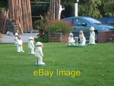 Foto 6x4 Fielding am Deckpunkt Hazel Grove \/SJ9286 Modell Cricket Spiel c2006