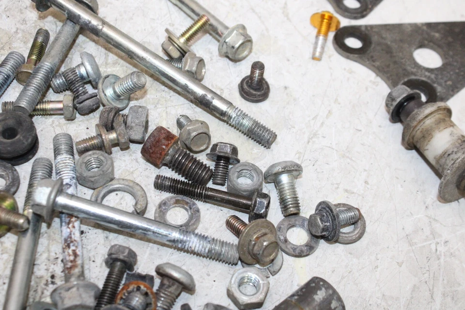 Yamaha XT350 1992 OEM pernos de montaje de motor hardware tornillos de motor Foto 4 de 4