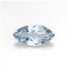 NATURAL AQUAMARINE A 12mm x 6mm MARQUISE / NAVETTE CUT GEM GEMSTONE "A" GRADE
