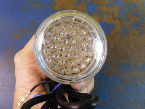 CHROME BULLET DUAL FILAMENT LED AMBER TURN SIGNAL HARLEY DAVIDSON & CHOPPERS - 第 2/5 張圖片