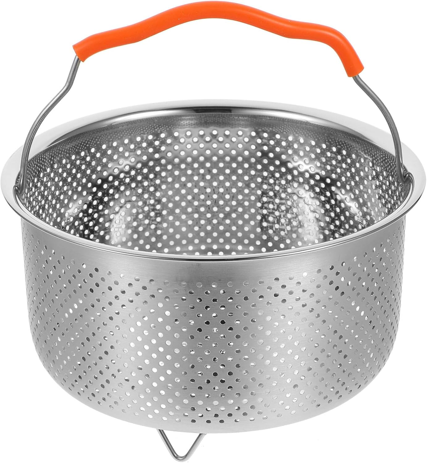 Stainless Steel Steamer Pot with Basket for Veggies Eggs and Fruit-image