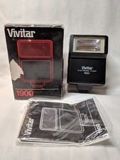 Vintage Vivitar 1900 Electronic Universal Camera Flash Adapter Attachment Box