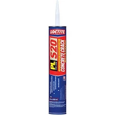 Loctite PL Self-Leveling Concrete Gray Limestone Polyurethane Sealant, 28 fl oz,