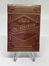 Monarchs Red Edition Playing Cards Theory 11 Brand New Sealed Poker