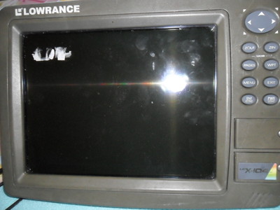 echolot Kartenplotter Lowrance Lcx 104c defekt an Bastler