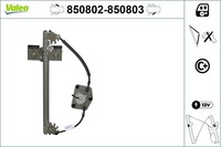 Valeo Fensterheber 850803 FüR Skoda