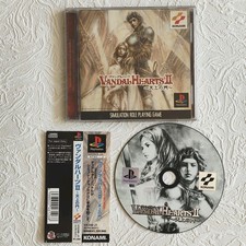 Vandal Hearts 2: Sony Playstation PS1 Konami + Spine NTSC-J Japan 🇬🇧 Post